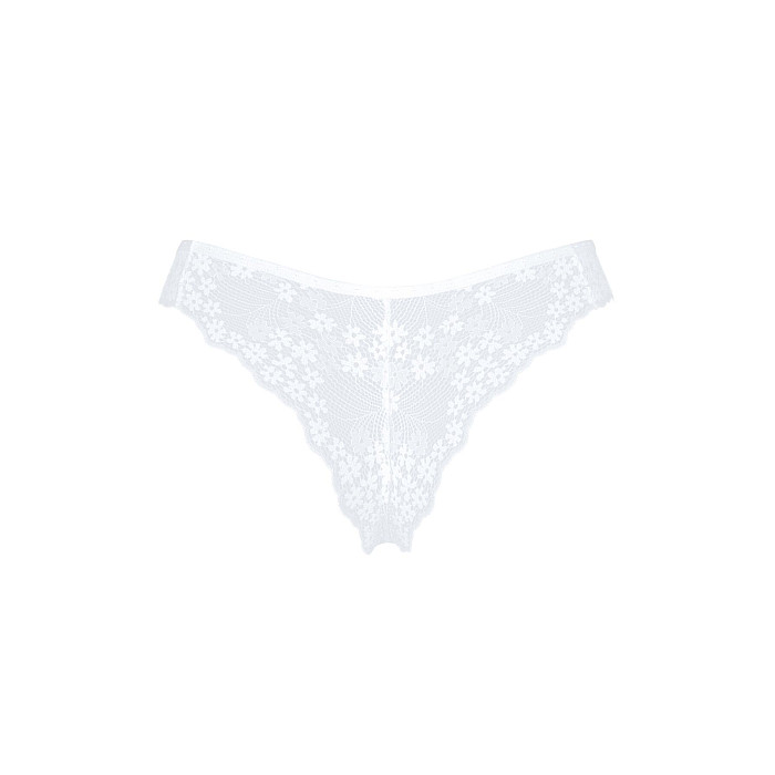 Напівпрозорі трусики Obsessive Heavenlly panties M/L, відкриті сідниці