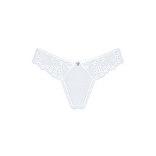 Полупрозрачные трусики Obsessive Heavenlly panties XL/2XL, открытые ягодицы