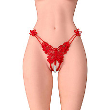 Трусики з перлинами Fashion Secret Natasha Red