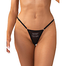Трусики Obsessive Violami Sin thong S/M