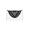 Трусики-стрінги з перлинною ниткою Fashion Secret KATIA Black