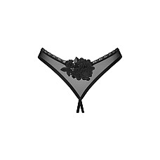 Трусики с доступом Obsessive Latinesa crotchless thong XS/S Новинка