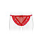 Трусики-стрінги з перлинною ниткою Fashion Secret KATIA Red