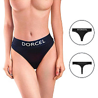 Трусики с карманом для вибратора Dorcel PANTY LOVER XL
