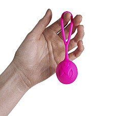 Вагинальные шарики Adrien Lastic Geisha Lastic Balls Mía Magenta (L), диаметр 4 см, масса 42 г