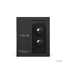 Вагинальные шарики LELO Luna Beads Noir Black, смещенный центр тяжести, диаметр 2,9 см, 2х37 г
