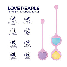 Вагинальные шарики Wooomy Love Pearls