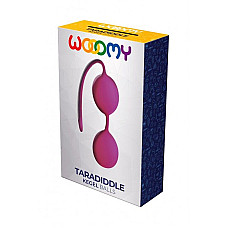 Вагинальные шарики Wooomy Taradiddle Kegel Ball, диаметр 3,5 см, масса 54 г