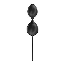 Вагинальные шарики Fun Factory SMARTBALLS DUO Black, 2 шт, диаметр 3,2 и 3,6 см