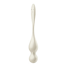 Вагинальные смарт-шарики с вибрацией Satisfyer Love Birds 1 Connect App White, 78 г