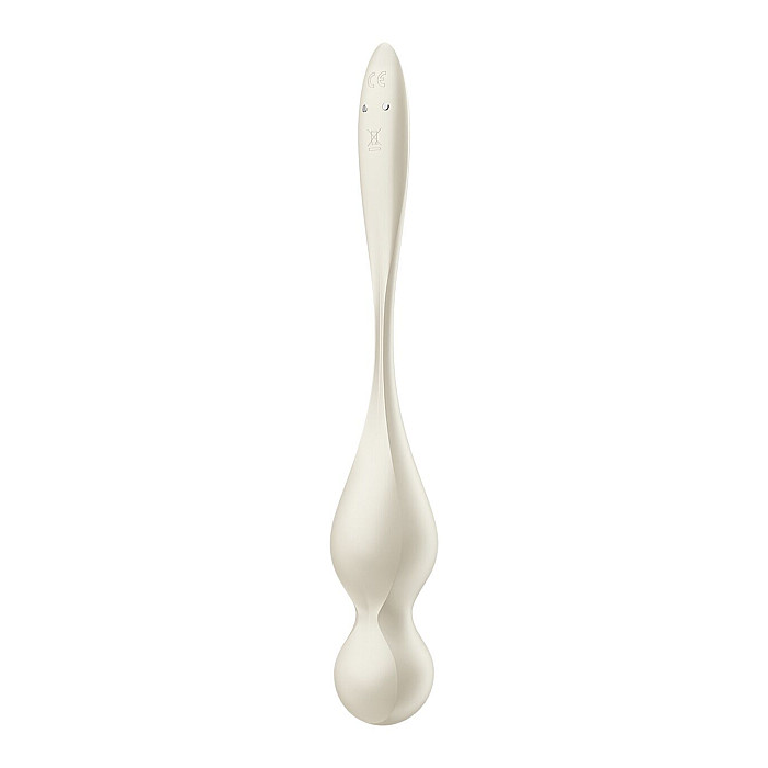 Вагінальні кульки з вібрацією Satisfyer Love Birds 1 Connect App White