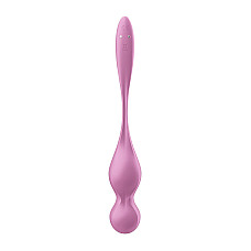 Вагинальные смарт-шарики с вибрацией Satisfyer Love Birds 1 Connect App Pink, 78 г