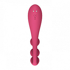 Універсальний вібратор Satisfyer Tri Ball 1, 3 мотори, гнеться