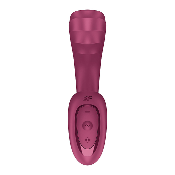 Вагінально-кліторальний вібратор Satisfyer G for Goddess 3 Wine Red, 2 мотори