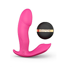 Вібратор Dorcel Secret Clit з підігрівом і пультом ДК, можна під одяг, голосове керування