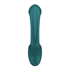 Вагінально-кліторальний вібратор Satisfyer G for Goddess 2 Bottle Green, 2 мотори