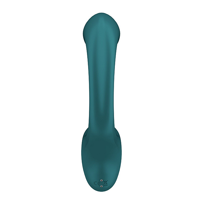 Вагінально-кліторальний вібратор Satisfyer G for Goddess 2 Bottle Green, 2 мотори