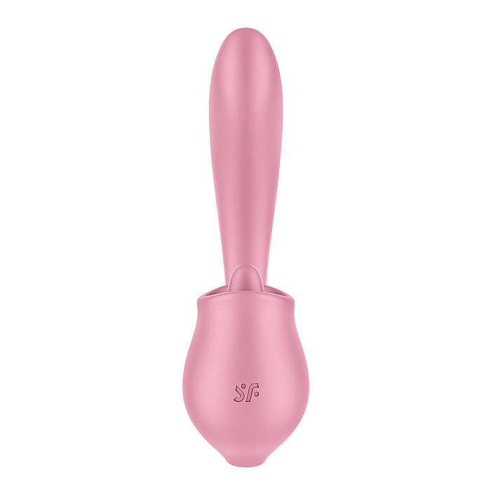 Вагінально-кліторальний вібратор Satisfyer Tongue Genius з язичком