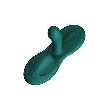 Sit-on-top смарт-вибратор Zalo – Flora Smart Vibrating Pad Turquoise Green, 9 моторов