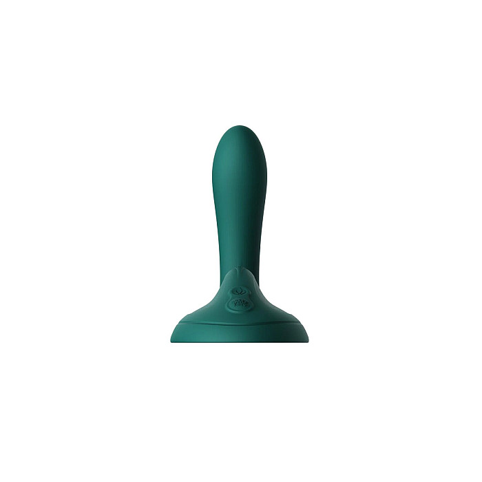 Sit-on-top смарт-вибратор Zalo – Flora Smart Vibrating Pad Turquoise Green, 9 моторов
