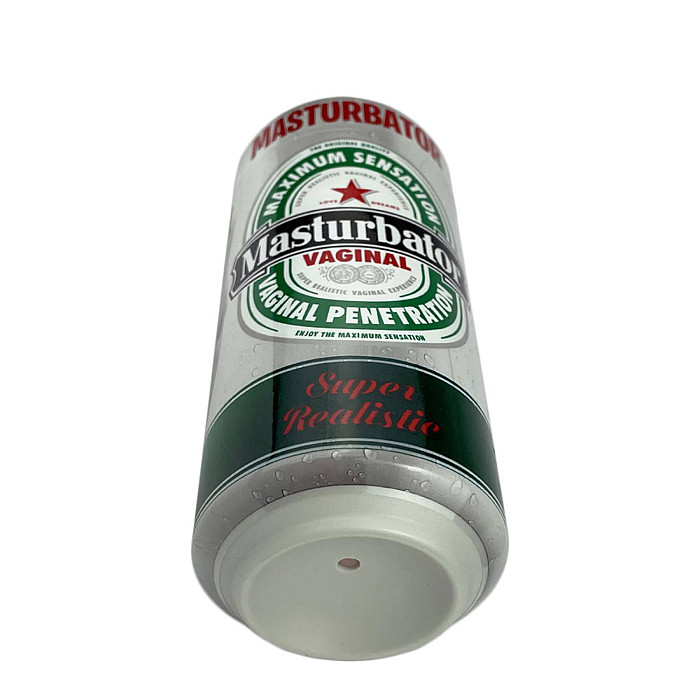 Мастурбатор-вагина Alive Heineken Vagina II в виде банки пива, реалистичный