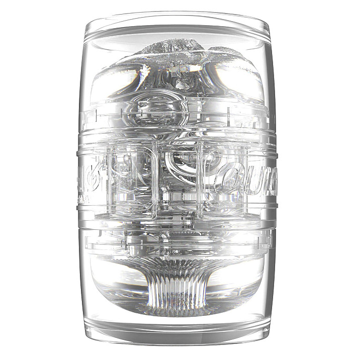 Двусторонний мастурбатор Fleshlight Quickshot Autumn Falls, компактный, со слепка вульвы и ануса