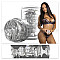 Двусторонний мастурбатор Fleshlight Quickshot Autumn Falls, компактный, со слепка вульвы и ануса