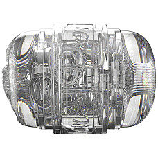 Двусторонний мастурбатор Fleshlight Quickshot Autumn Falls, компактный, со слепка вульвы и ануса