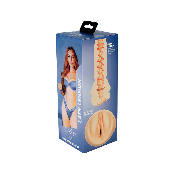 Мастурбатор Kiiroo Feel Lacy Lennon PBC, совместимый с PowerBlow и Keon
