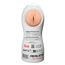 Мастурбатор-вагина Alive Maxi Flex L Vaginal, реалистичный вход, рельефный канал