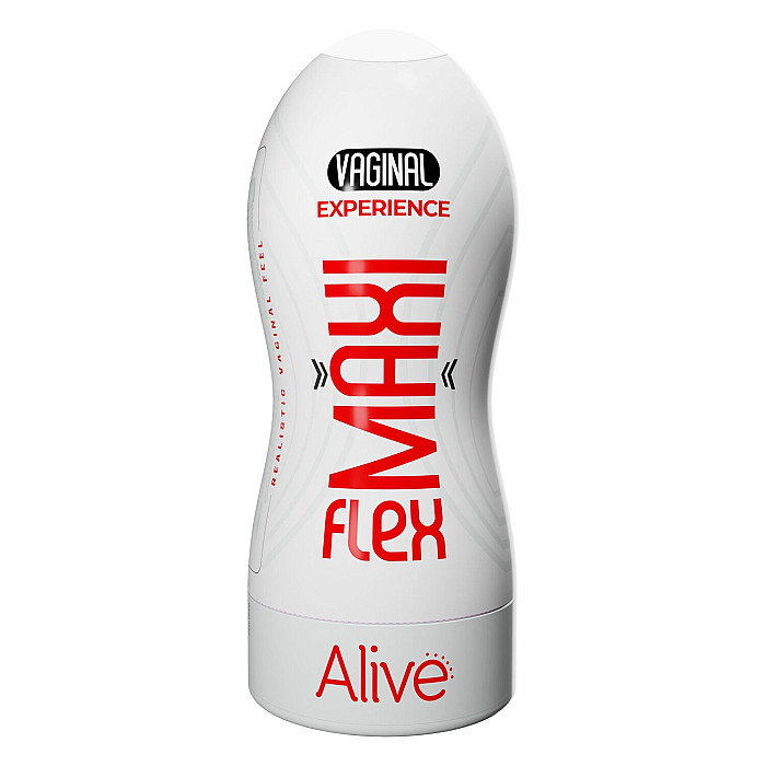 Мастурбатор-вагина Alive Maxi Flex L Vaginal, реалистичный вход, рельефный канал