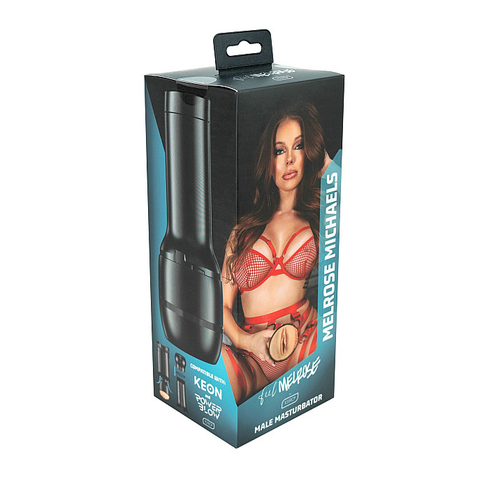 Мастурбатор Kiiroo Feel MelRose Michaels PBC, совместим с PowerBlow, Control и Keon, копия вагины порнозвезды