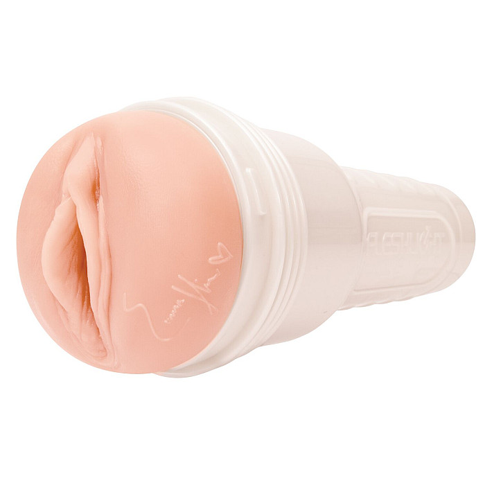 Мастурбатор Fleshlight Girls: Emma Hix - Syrup, зі зліпка вагіни, дуже ніжний