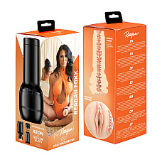 Мастурбатор Kiiroo Feel Reagan Foxx PBC, совместим с PowerBlow, Control и Keon, копия вагины порнозвезды