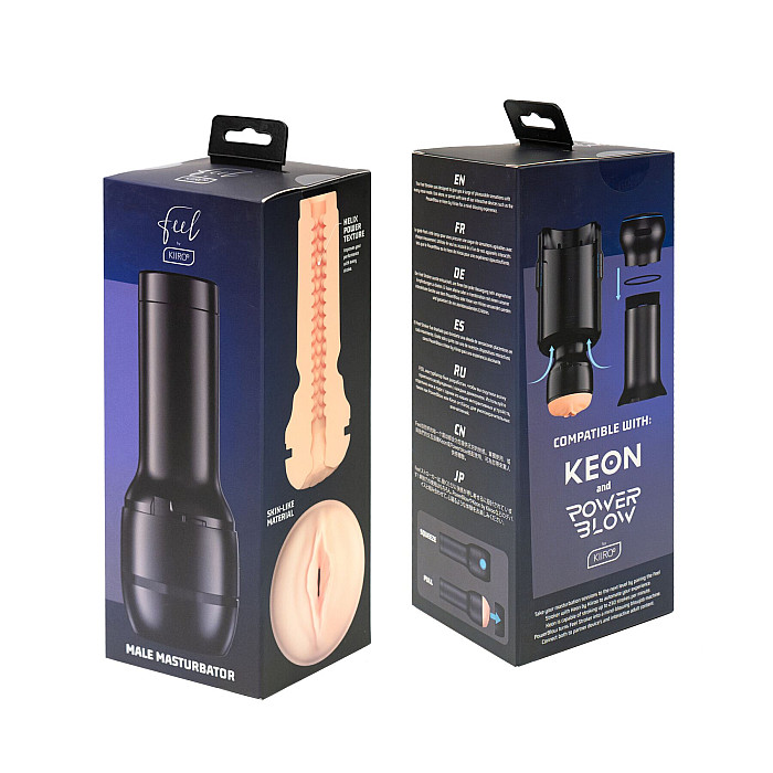 Мастурбатор-вагина Kiiroo Feel Stroker PBC, совместимый с PowerBlow и секс-машиной Kiiroo Keon