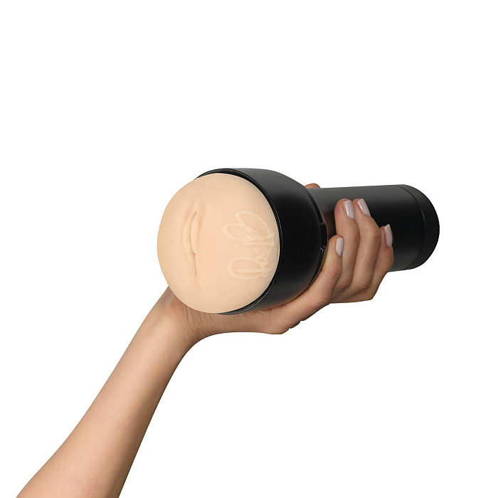 Мастурбатор Kiiroo Feel Rae Lil Black PBC, совместимый с PowerBlow и Keon