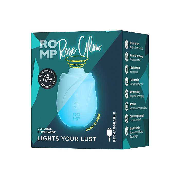 Вакуумний кліторальний стимулятор Romp Rose Glow
