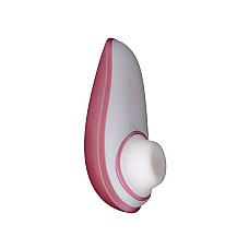 Вакуумный клиторальный стимулятор Womanizer Liberty Pink, магнитная крышка, 2 насадки