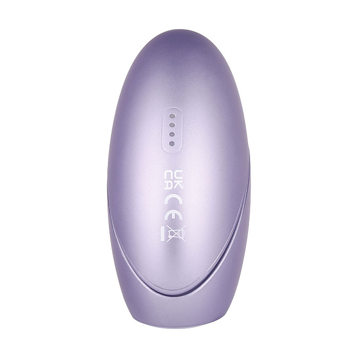 Вакуумный клиторальний смарт-стимулятор Svakom Pulse Galaxie Metal Lilac, проектор звездного неба