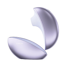 Вакуумный клиторальний смарт-стимулятор Svakom Pulse Galaxie Metal Lilac, проектор звездного неба