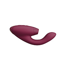 Двойной вакуумный клиторальный стимулятор Womanizer Duo 2 - Bordeaux, независимые моторы