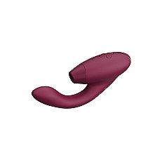 Двойной вакуумный клиторальный стимулятор Womanizer Duo 2 - Bordeaux, независимые моторы