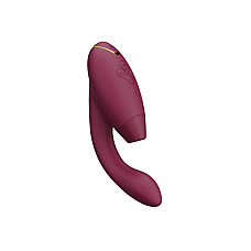 Двойной вакуумный клиторальный стимулятор Womanizer Duo 2 - Bordeaux, независимые моторы