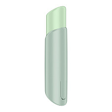 Вакуумний стимулятор Satisfyer Naughty Kiss, магнітна технологія 3D Air Pulse, 30 режимів роботи