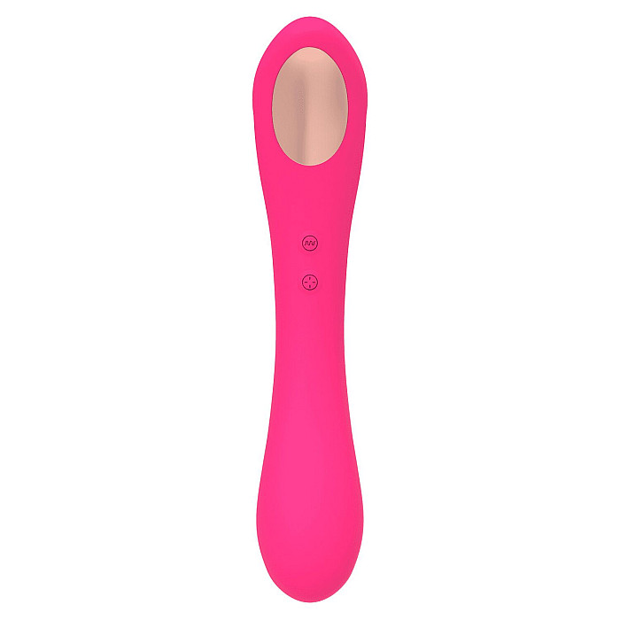 Вібратор та вакуумний кліторальний стимулятор 2-в-1 Alive Quiver Magenta Pink оновлена ​​модель