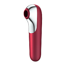 Смарт-вибратор и вакуумный стимулятор 2в1 Satisfyer Dual Love Pink