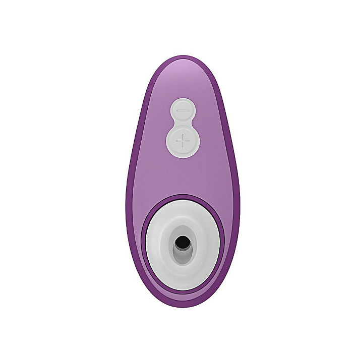 Вакуумный клиторальный стимулятор Womanizer Liberty 2 Purple, 8 режимов, магнитная крышечка