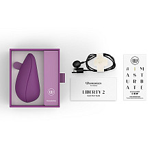 Вакуумний кліторальний стимулятор Womanizer Liberty 2 Purple