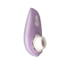 Вакуумный клиторальный стимулятор Womanizer Liberty Lilac, магнитная крышка, 2 насадки