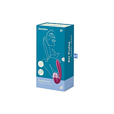 Вакуумный вибратор Satisfyer Supernova Berry, 2 положения ствола